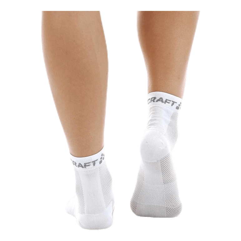Cool Mid 2-Pack Sock White