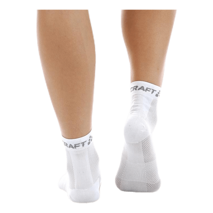 Cool Mid 2-Pack Sock White