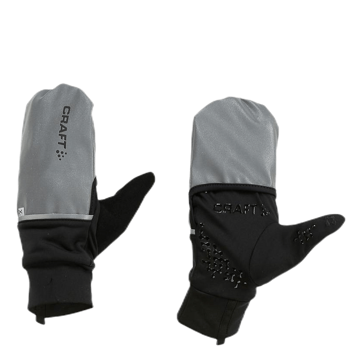 Hybrid Weather Glove Black/Silver