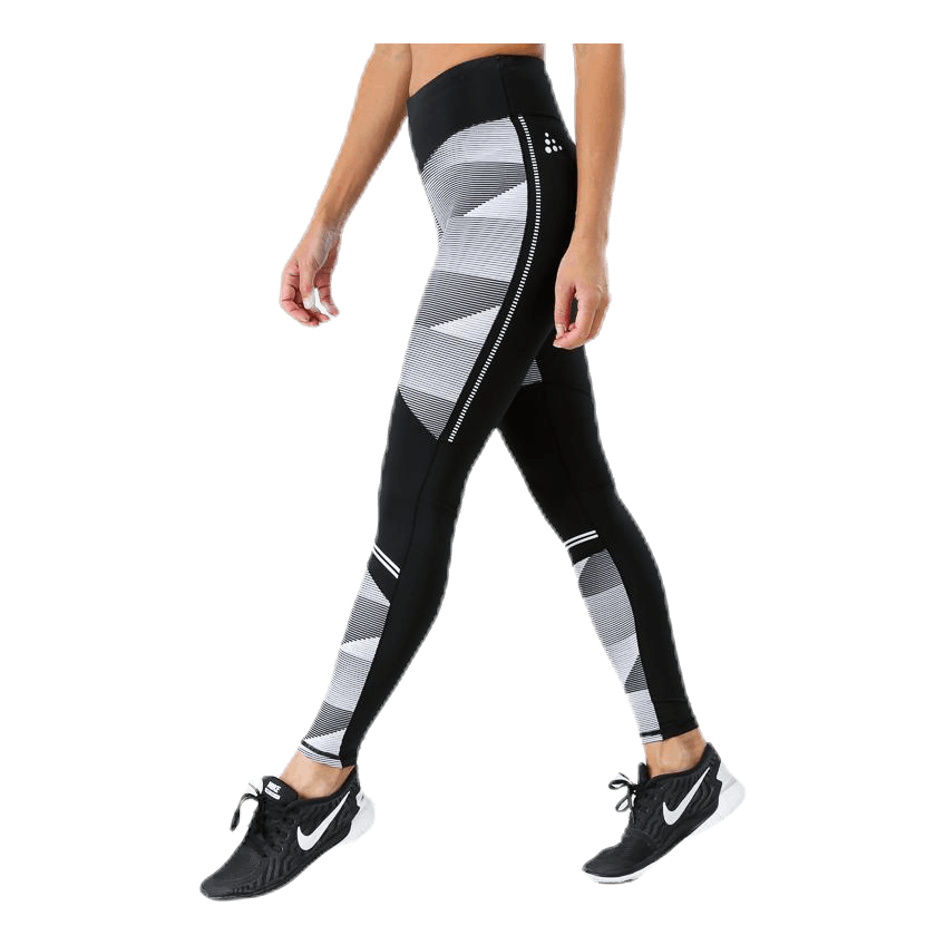 Breakaway Shape Tights W White/Black