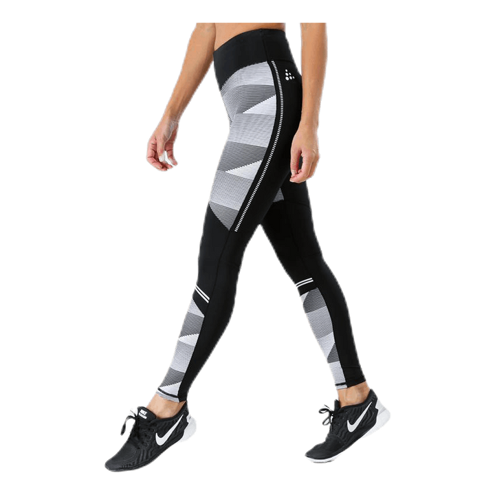 Breakaway Shape Tights W White/Black