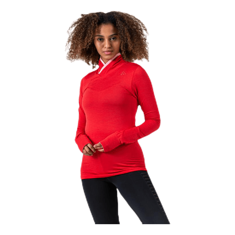 Fuseknit Comfort Wrap LS Red