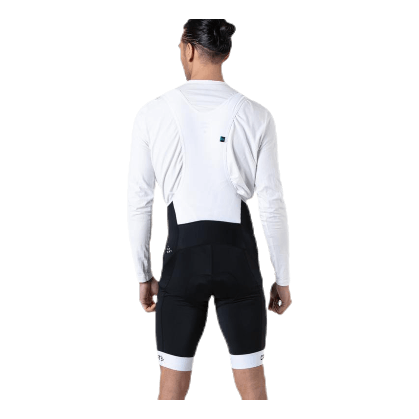 Velo Bib Shorts White/Black