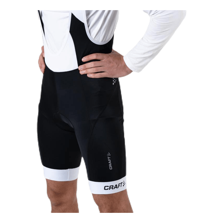 Velo Bib Shorts White/Black