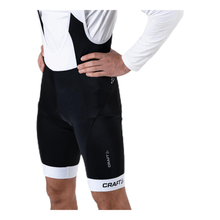 Velo Bib Shorts White/Black