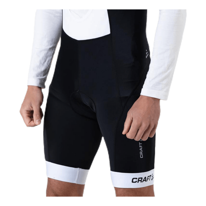 Velo Bib Shorts White/Black