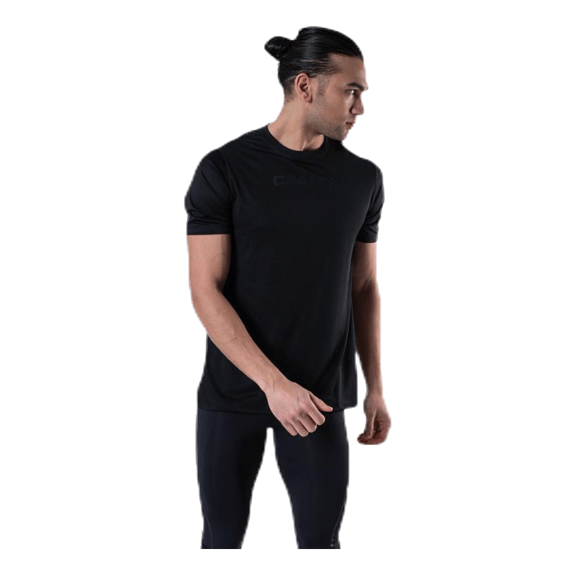 Core Essence SS Mesh Tee Black