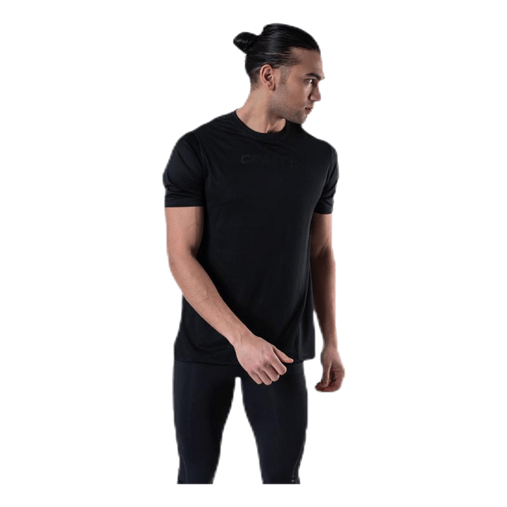 Core Essence SS Mesh Tee Black
