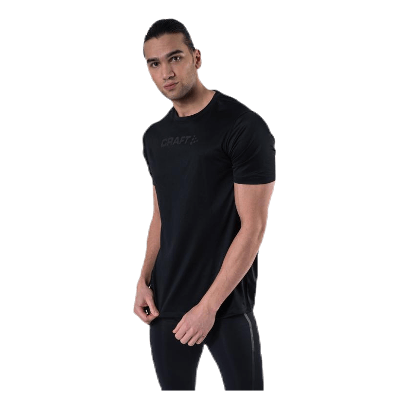 Core Essence SS Mesh Tee Black