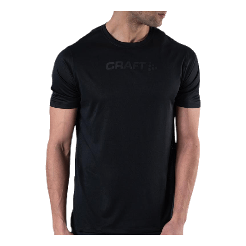 Core Essence SS Mesh Tee Black