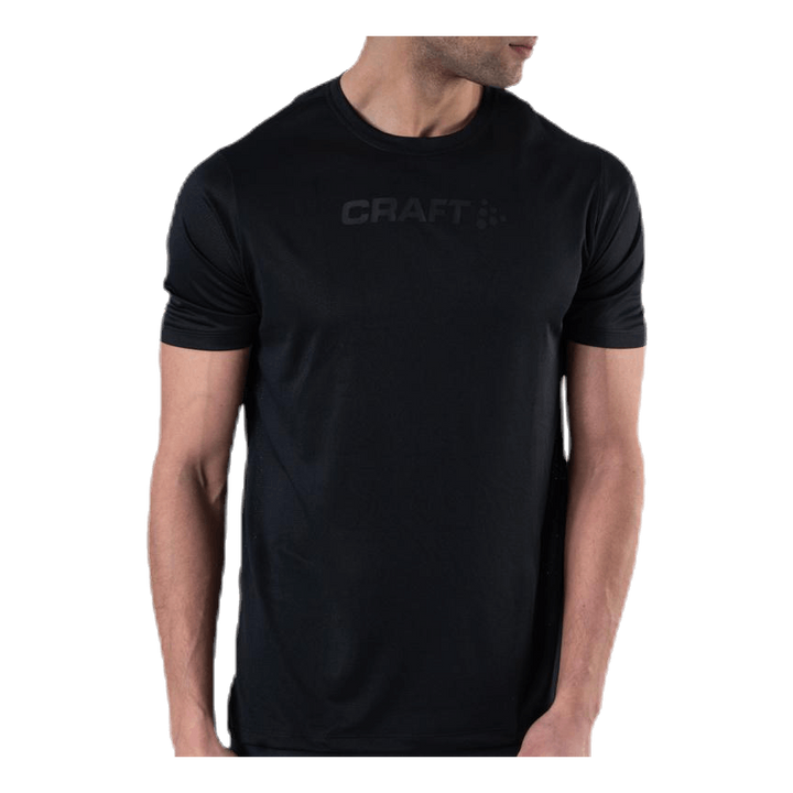 Core Essence SS Mesh Tee Black