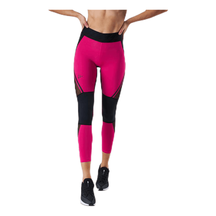 Charge Mesh Tights Pink/Black