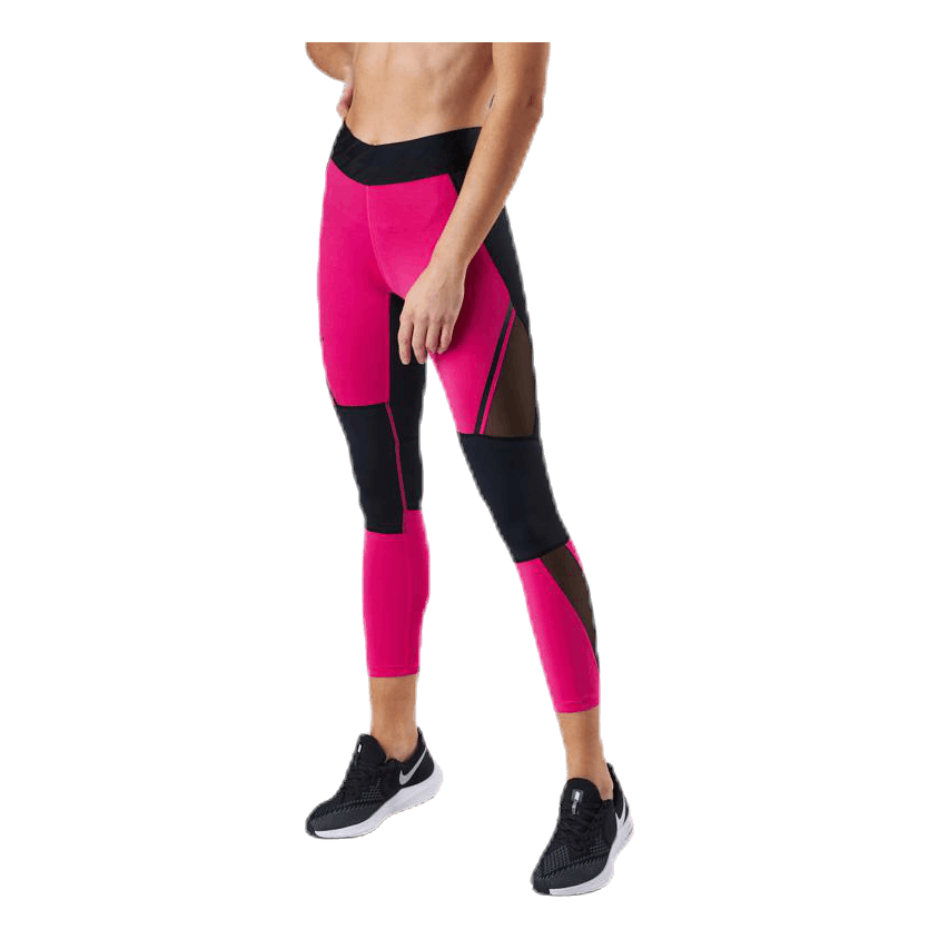 Charge Mesh Tights Pink/Black