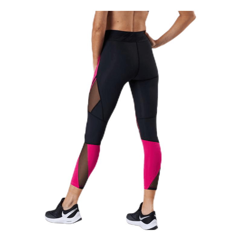 Charge Mesh Tights Pink/Black