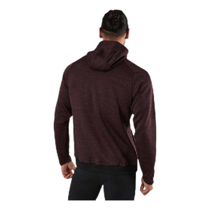 ADV Charge Zip Hood Jkt Brown