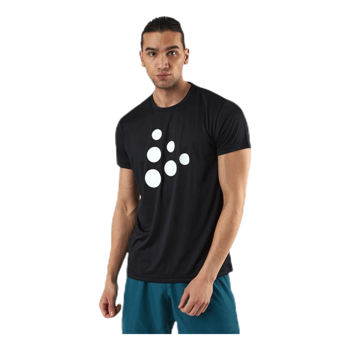 Eaze SS Mesh Tee Black