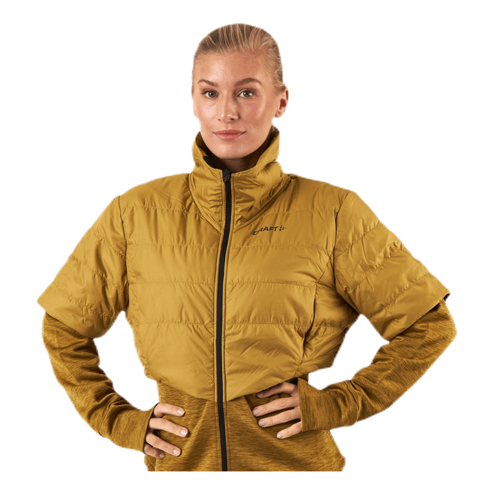 ADV Warm Padded Jkt Black/Yellow