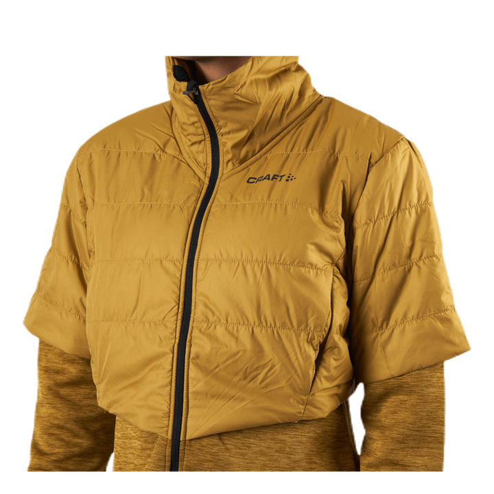 ADV Warm Padded Jkt Black/Yellow