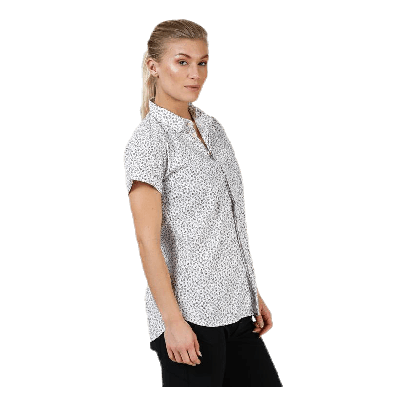 Idun SS Shirt Patterned/White
