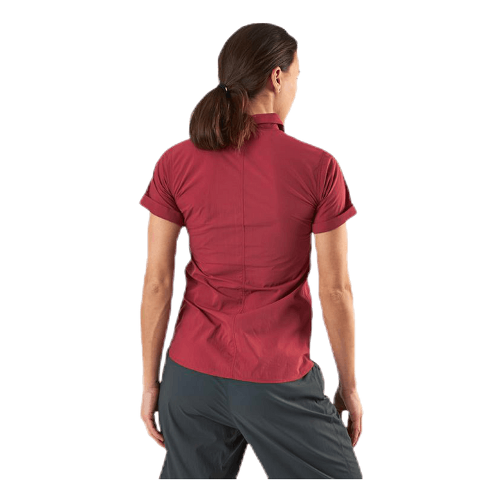 Idun Lite SS Shirt Red