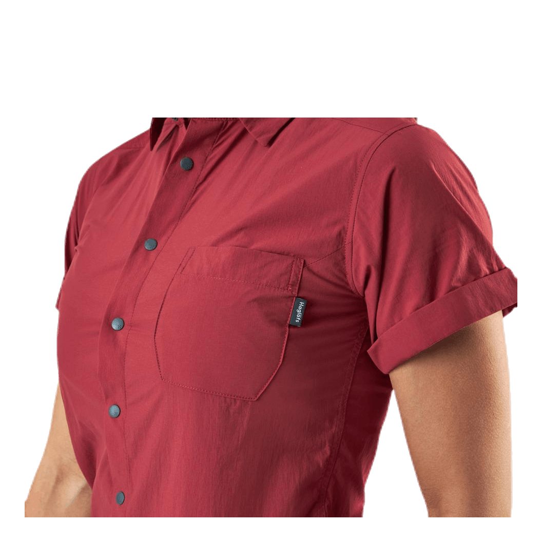 Idun Lite SS Shirt Red