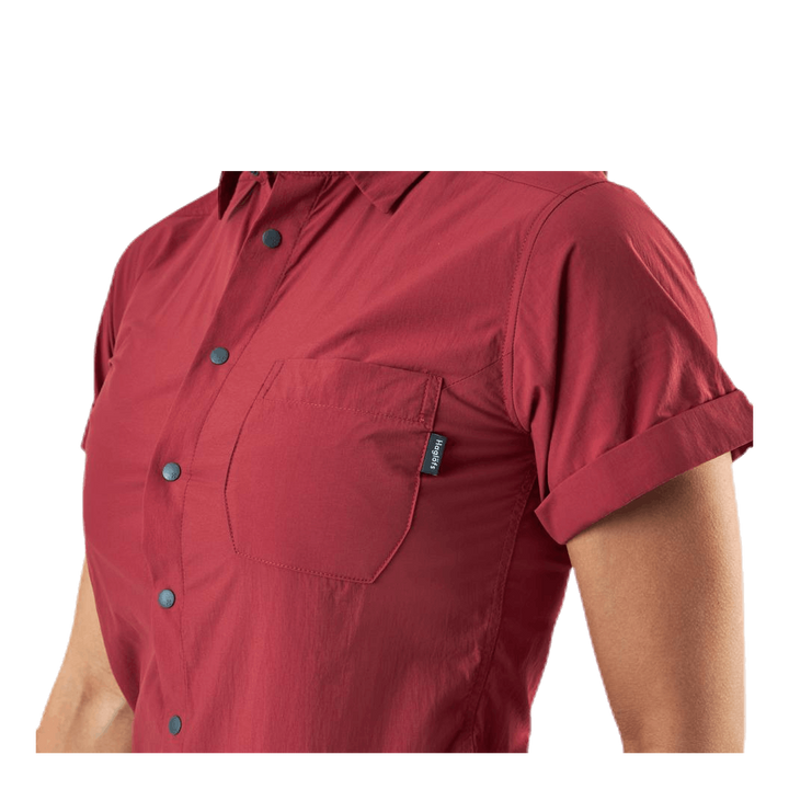 Idun Lite SS Shirt Red