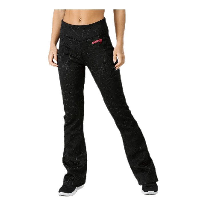 Asphalt Flower Pant Black