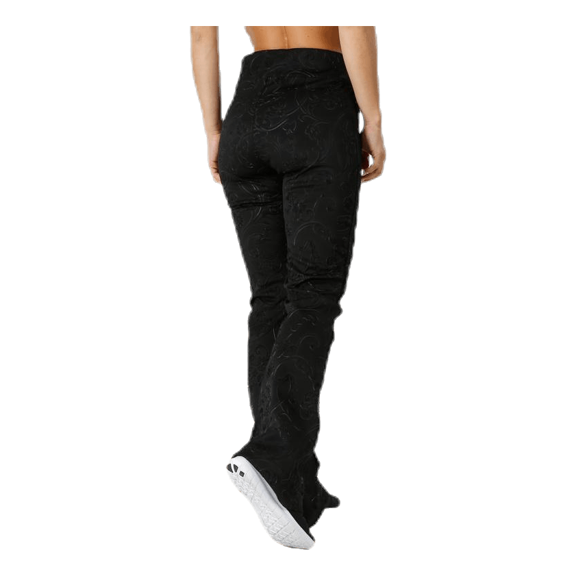 Asphalt Flower Pant Black