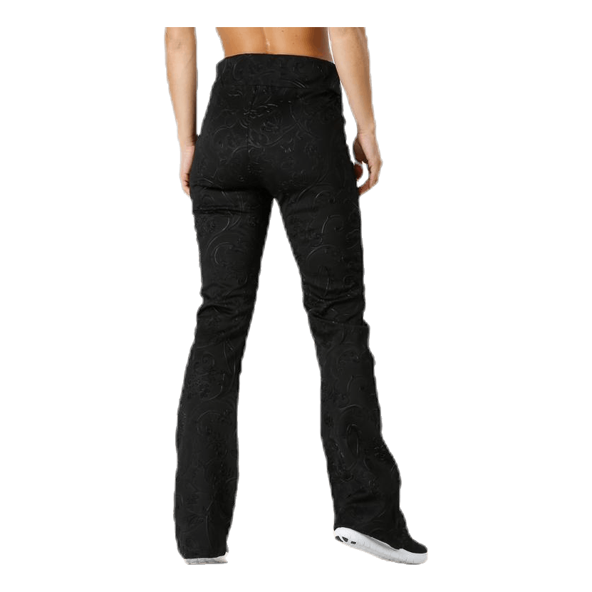 Asphalt Flower Pant Black