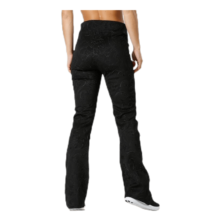 Asphalt Flower Pant Black