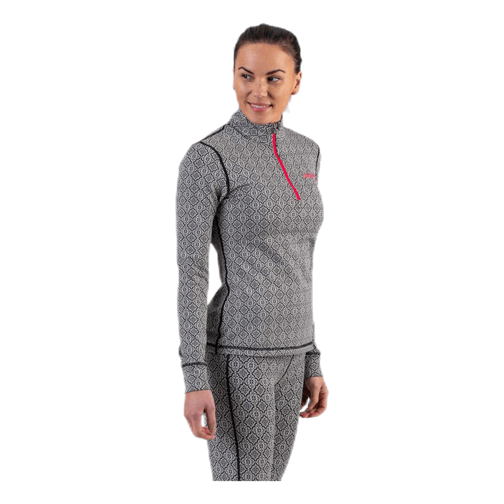 Spin To Win Mid Layer Top White/Black