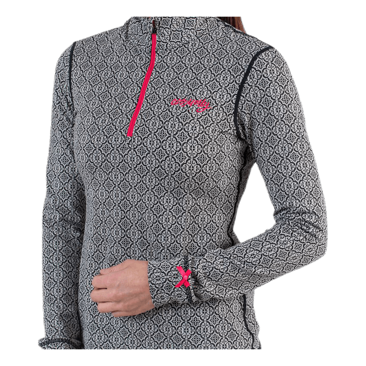 Spin To Win Mid Layer Top White/Black
