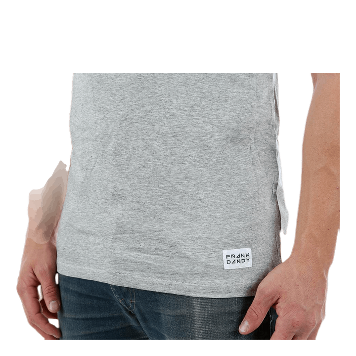 Bamboo Straight Tee Grey