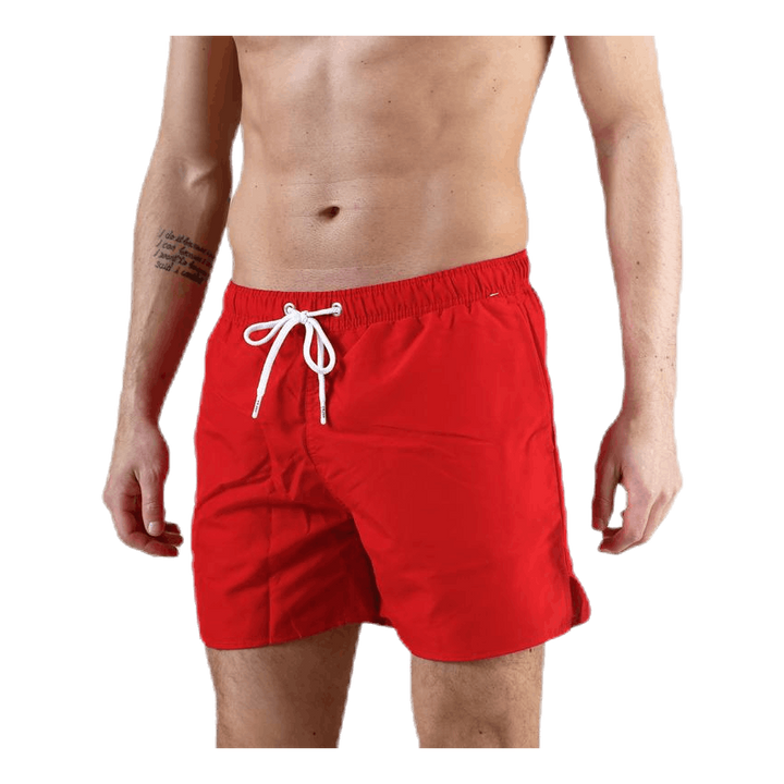 Breeze Long Swim Shorts Red