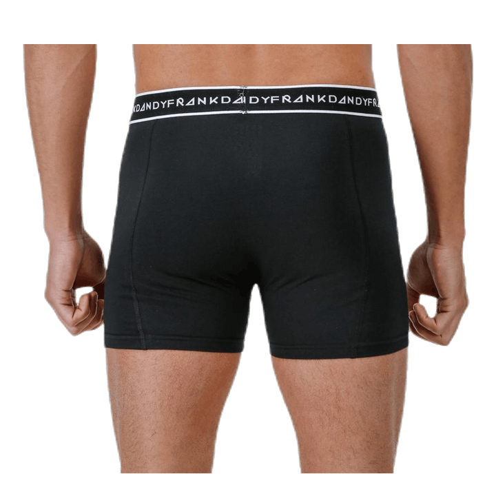 Organic Cotton Boxer 5-Pack Blue/Black/Grey