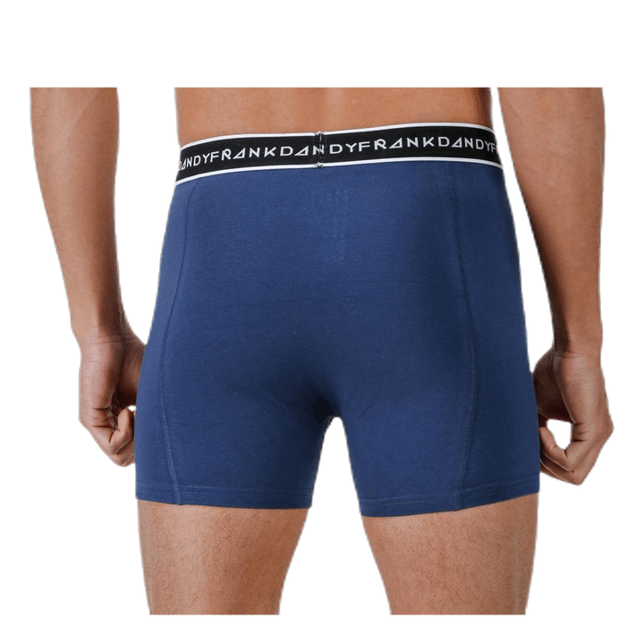 Organic Cotton Boxer 5-Pack Blue/Black/Grey