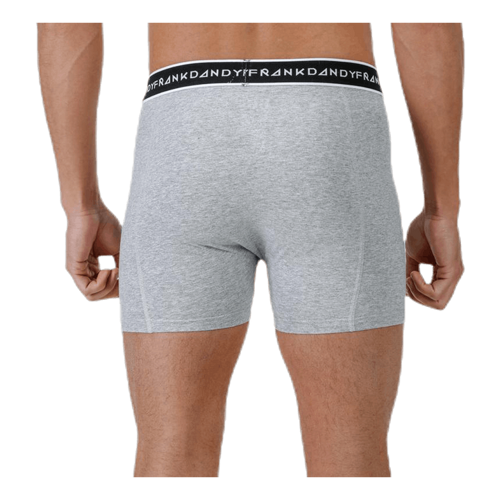 Organic Cotton Boxer 5-Pack Blue/Black/Grey
