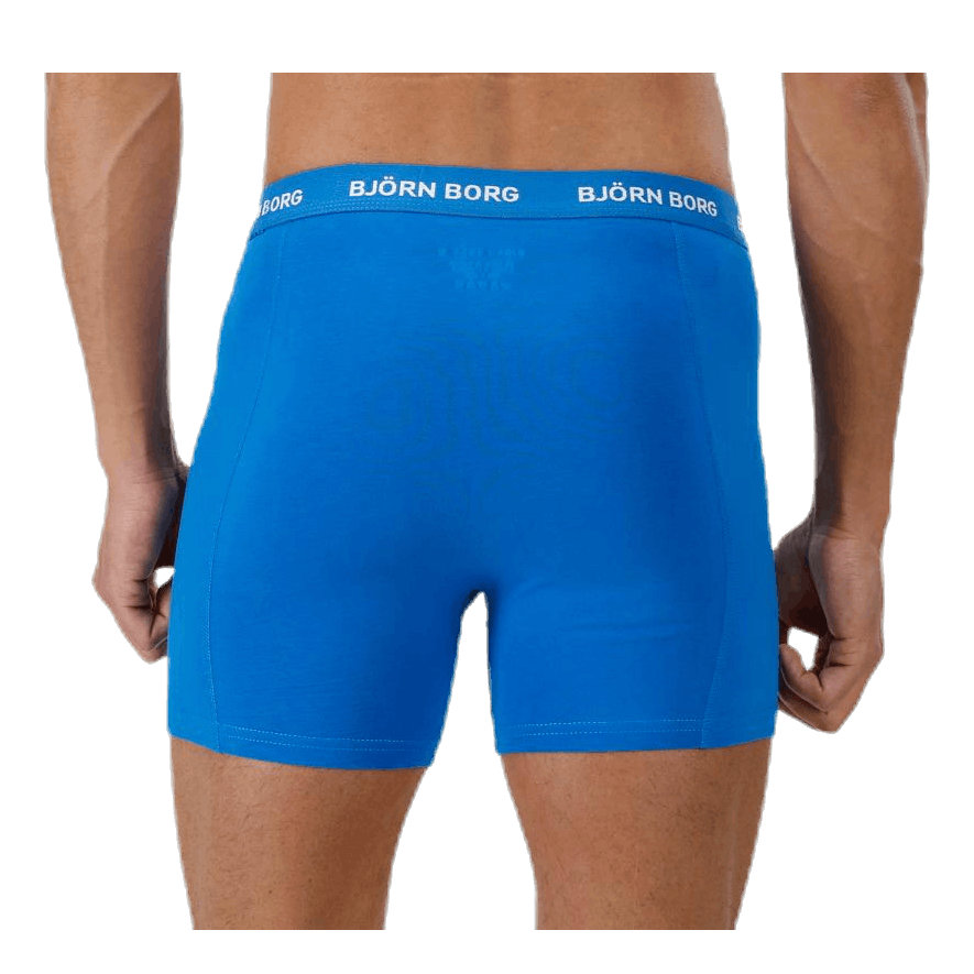 Solid Shorts 3-Pack Blue