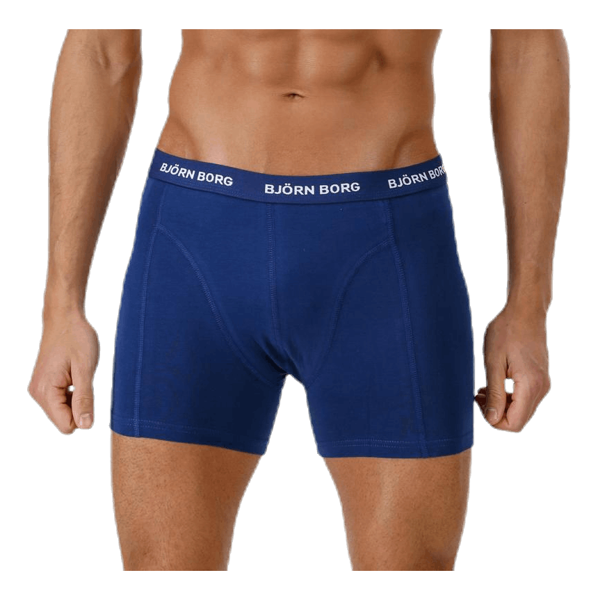Solid Shorts 3-Pack Blue