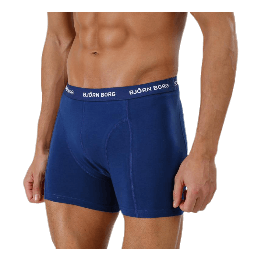 Solid Shorts 3-Pack Blue