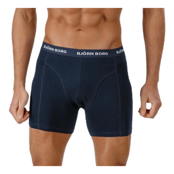 Solid Shorts 3-Pack Blue