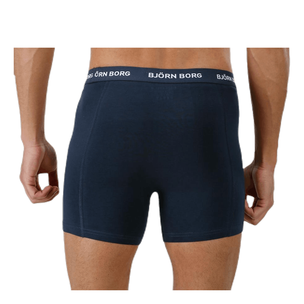 Solid Shorts 3-Pack Blue