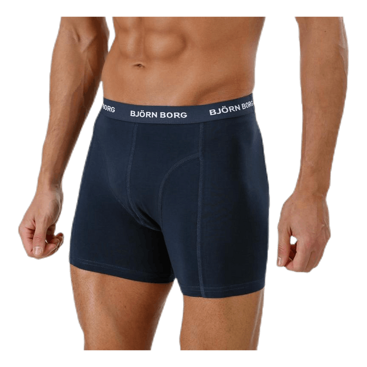 Solid Shorts 3-Pack Blue