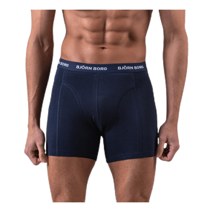 Shadeline Shorts 3-Pack Blue/Patterned/Black