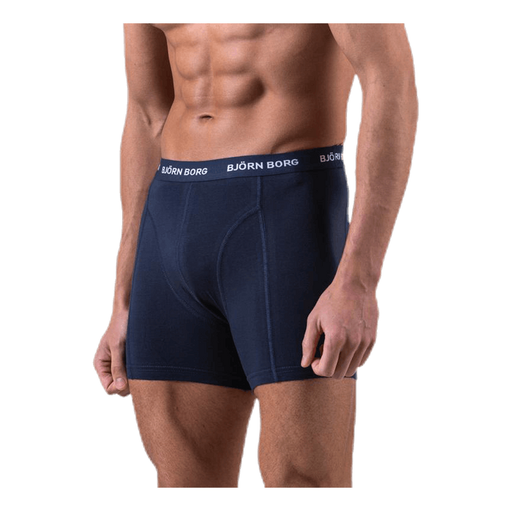 Shadeline Shorts 3-Pack Blue/Patterned/Black