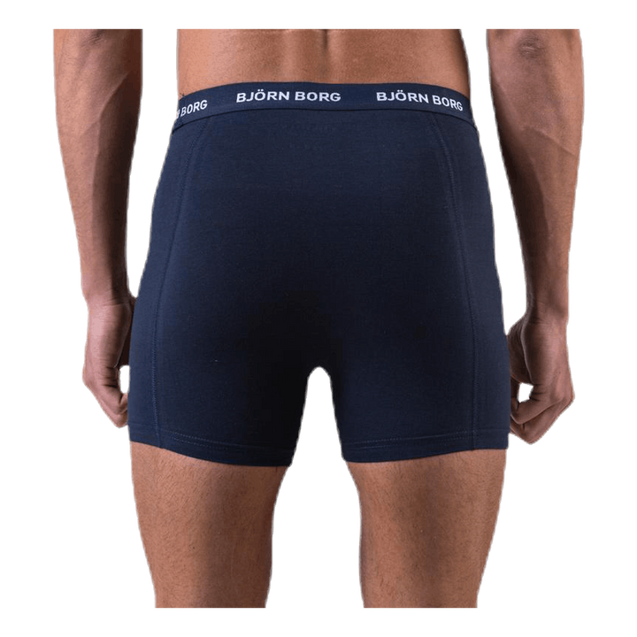 Shadeline Shorts 3-Pack Blue/Patterned/Black