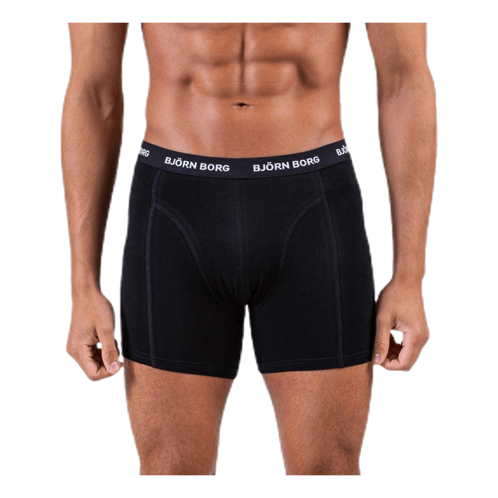 Solid Shorts 5-Pack Blue/Patterned
