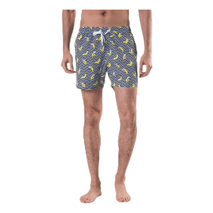 Sylvester Loose Shorts Black/Yellow