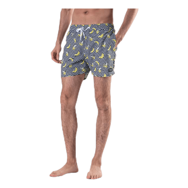 Sylvester Loose Shorts Black/Yellow