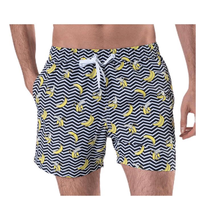 Sylvester Loose Shorts Black/Yellow